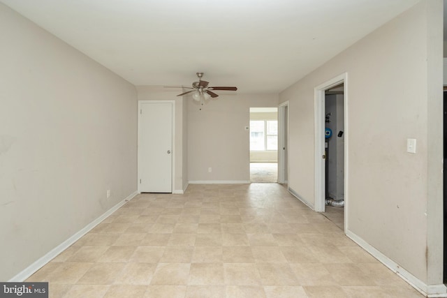 4 Corvas Ct, Sewell, NJ 08080 - empty room featuring a ceiling fan and baseboards