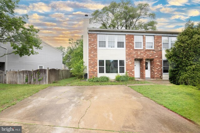 4 Corvas Ct, Sewell, NJ 08080 - view of property featuring a chimney and brick siding