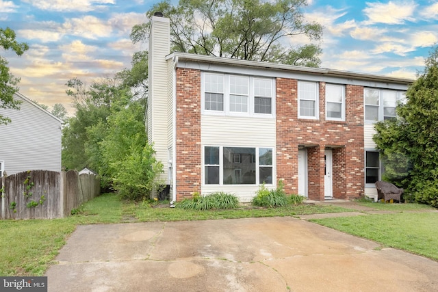 4 Corvas Ct, Sewell, NJ 08080 - view of property with a chimney and brick siding