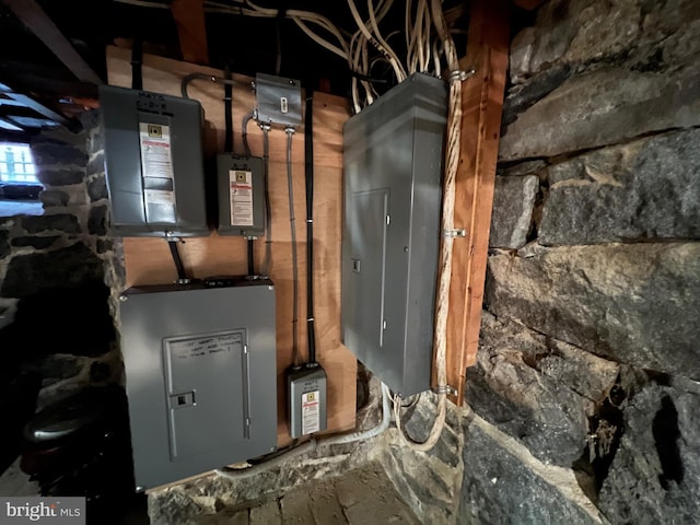460 Baltimore St, Gettysburg, PA 17325 - utility room featuring electric panel