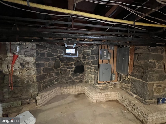 460 Baltimore St, Gettysburg, PA 17325 - below grade area with electric panel