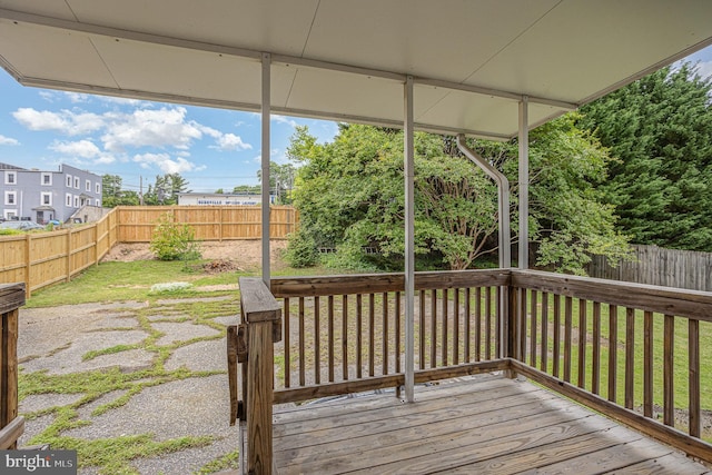 7536 Marks Ave, Nottingham, MD 21236 - view of deck