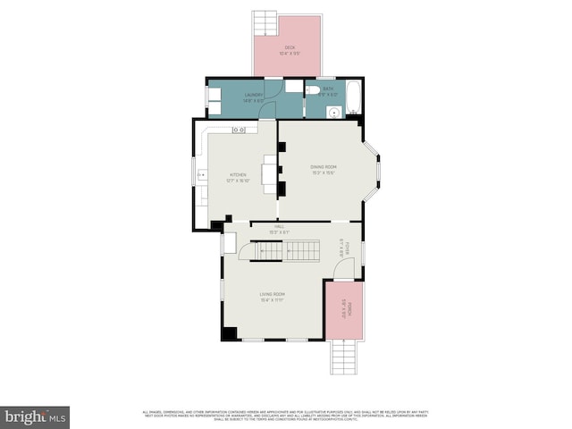 7536 Marks Ave, Nottingham, MD 21236 - floor plan / room layout