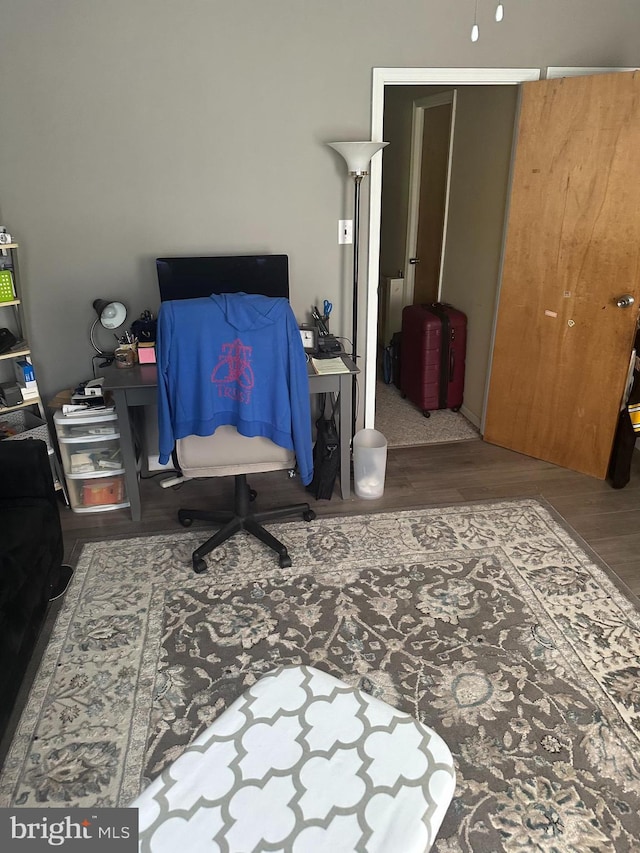 410 Beechwood Ave, Trenton, NJ 08618 - office area featuring wood finished floors