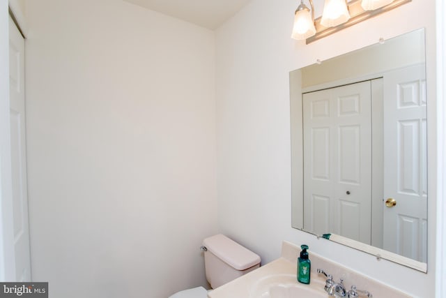 144 Carousel Cir, Doylestown, PA 18901 - bathroom with toilet and vanity