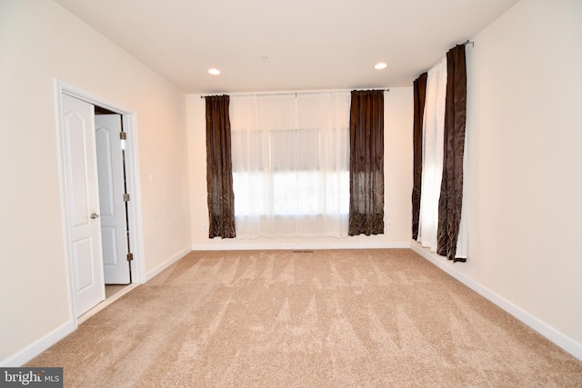 11665 Leesborough Cir, Silver Spring, MD 20902 - carpeted empty room with recessed lighting and baseboards