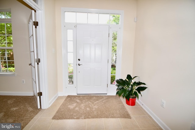 11665 Leesborough Cir, Silver Spring, MD 20902 - tiled entryway with baseboards