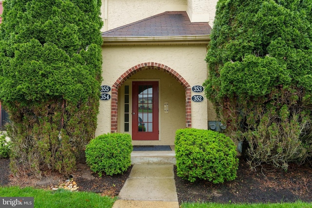 355 Norris Hall Ln Unit 355, Jeffersonville, PA 19403 - entrance to property featuring stucco siding