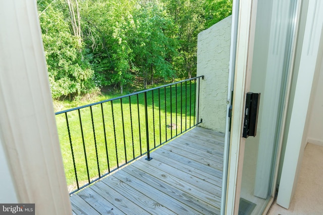 355 Norris Hall Ln Unit 355, Jeffersonville, PA 19403 - wooden deck with a yard