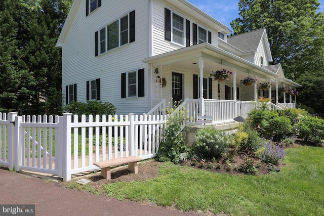 448 Old Dublin Pike, Doylestown, PA 18901 - view of front of home featuring covered porch