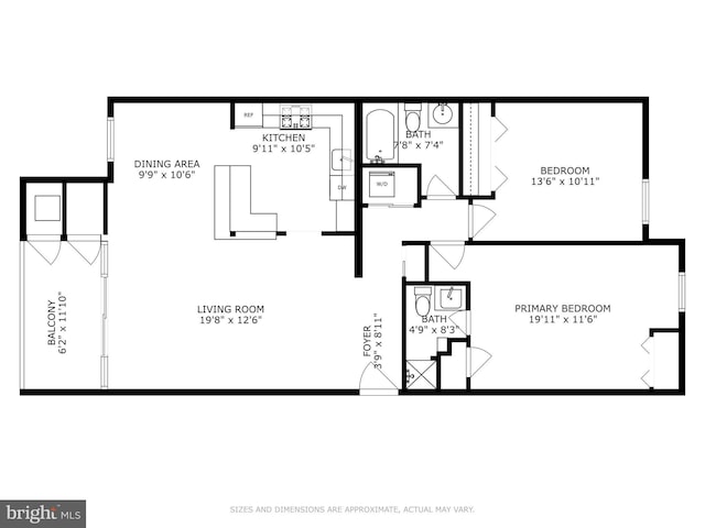 11833 Shire Ct Unit 12C, Reston, VA 20191 - room layout