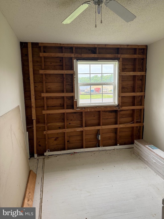 4293 Willow Grove Rd, Camden Wyoming, DE 19934 - empty room featuring a ceiling fan and a textured ceiling