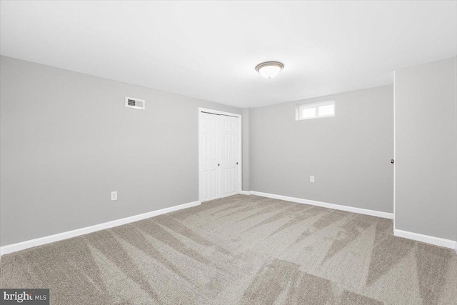 200 S Longcross Rd, Linthicum Heights, MD 21090 - unfurnished bedroom featuring carpet flooring, baseboards, and a closet