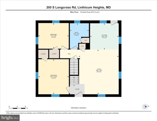 200 S Longcross Rd, Linthicum Heights, MD 21090 - home floor plan