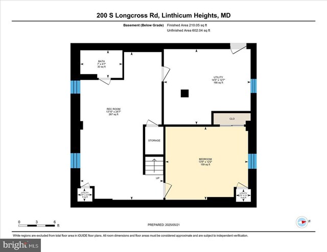 200 S Longcross Rd, Linthicum Heights, MD 21090 - floor plan / room layout