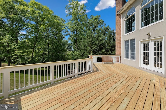 34905 Gidney Ct, Round Hill, VA 20141 - view of wooden deck
