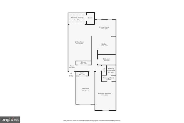 5041 7th Rd S Unit 102, Arlington, VA 22204 - floor plan / room layout