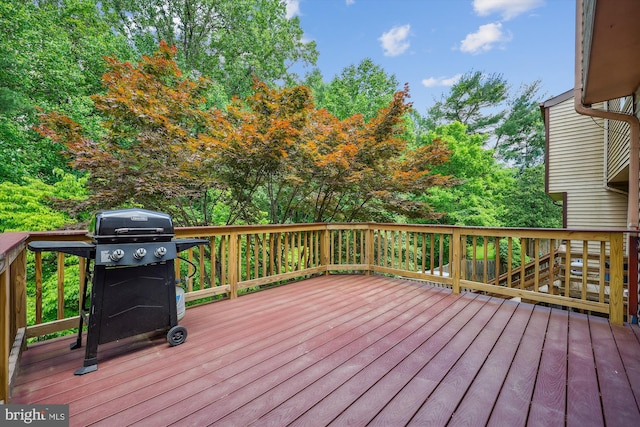 19256 Misty Meadow Ter, Germantown, MD 20874 - deck featuring a grill