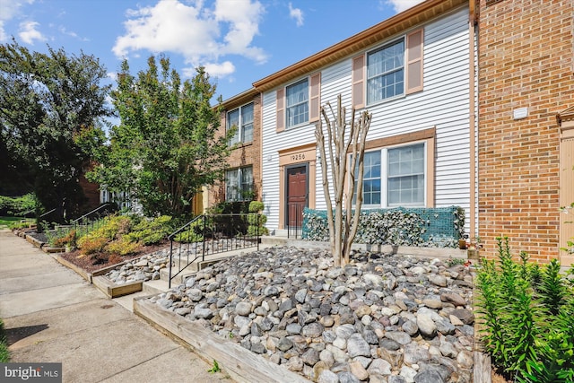19256 Misty Meadow Ter, Germantown, MD 20874 - view of front of property with brick siding