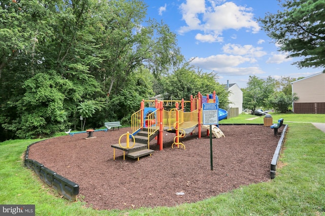 19256 Misty Meadow Ter, Germantown, MD 20874 - communal playground with a lawn