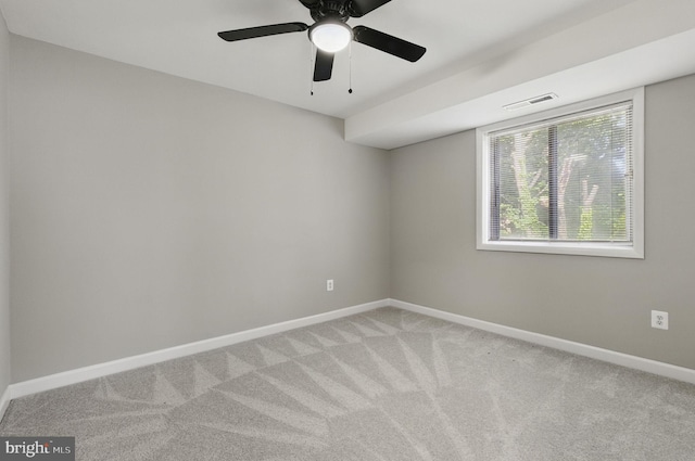 2310 Ewing Ave Unit 203, Suitland, MD 20746 - unfurnished room with light carpet and ceiling fan