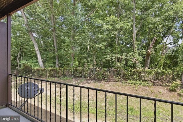 2310 Ewing Ave Unit 203, Suitland, MD 20746 - view of balcony