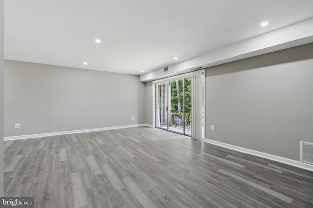 2310 Ewing Ave Unit 203, Suitland, MD 20746 - unfurnished room featuring recessed lighting and wood finished floors
