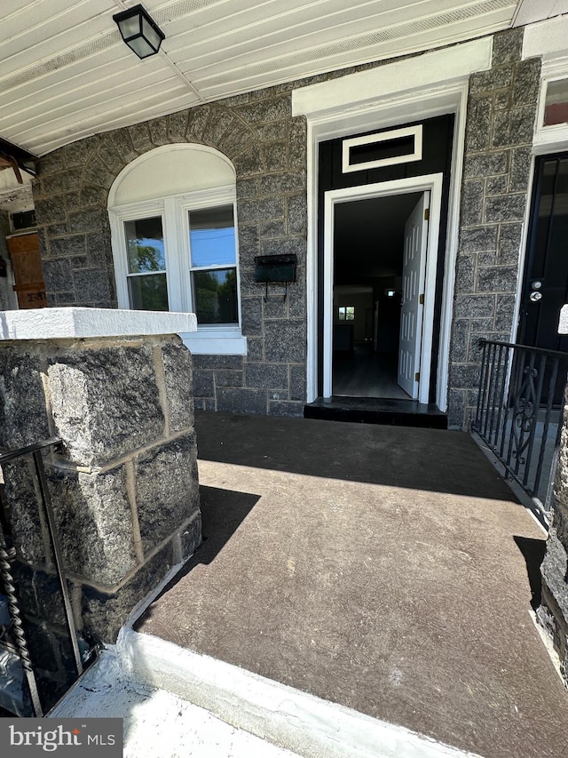1361 Park Blvd, Camden, NJ 08103 - entrance to property featuring stone siding