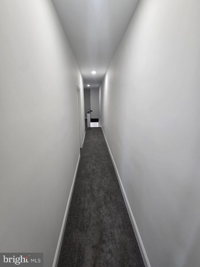 1361 Park Blvd, Camden, NJ 08103 - hallway with dark carpet and recessed lighting