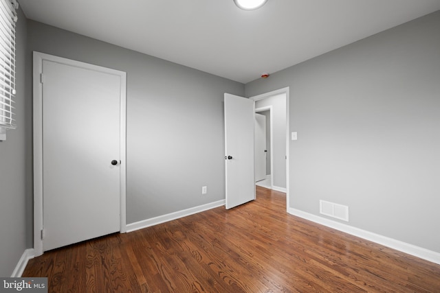 3408 Croydon Rd, Gwynn Oak, MD 21207 - unfurnished bedroom with wood finished floors and baseboards
