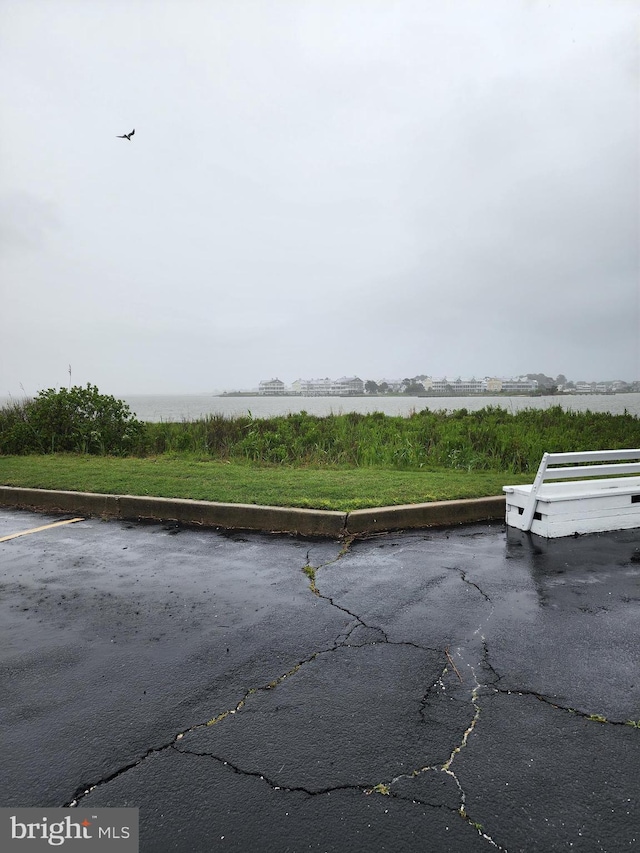 37484 Pettinaro Dr Unit 8300, Ocean View, DE 19970 - view of asphalt road with curbs and a water view