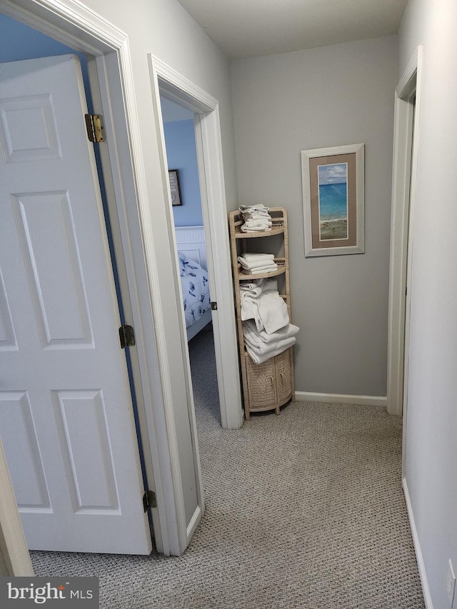 37484 Pettinaro Dr Unit 8300, Ocean View, DE 19970 - hallway featuring carpet flooring and baseboards