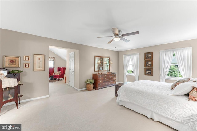 614 Timber Wood Blvd, Newark, DE 19702 - bedroom featuring baseboards, carpet flooring, and ceiling fan
