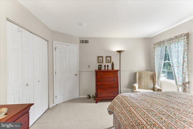 614 Timber Wood Blvd, Newark, DE 19702 - bedroom featuring carpet floors, a closet, crown molding, and baseboards