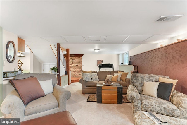 614 Timber Wood Blvd, Newark, DE 19702 - living area featuring light colored carpet