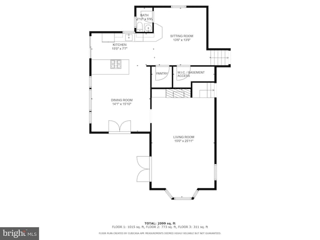 12 Chestnut Ln, Wayne, PA 19087 - property floor plan
