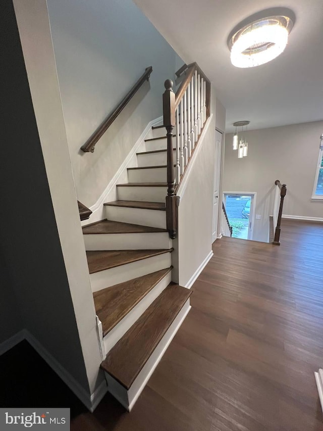 19 Wolf Trap, Baltimore, MD 21236 - stairs featuring wood finished floors and baseboards
