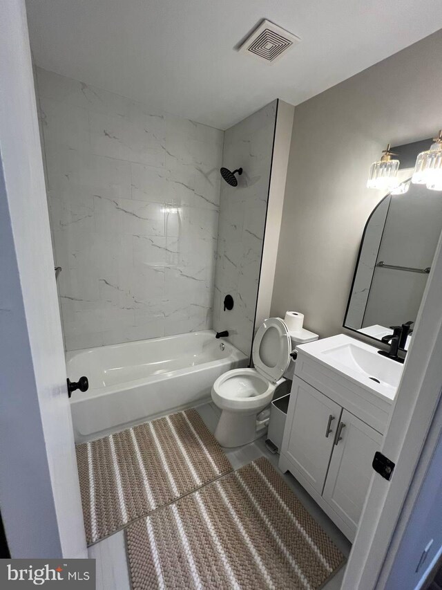 19 Wolf Trap, Baltimore, MD 21236 - full bath featuring vanity, tub / shower combination, and toilet