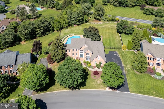 1224 Highland Dr, Orefield, PA 18069 - bird's eye view of a pool