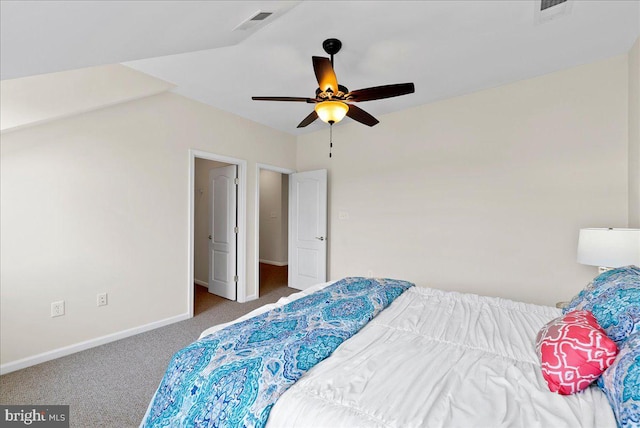 44324 Stableford Sq, Ashburn, VA 20147 - carpeted bedroom featuring baseboards and a ceiling fan