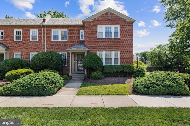 3 Russell Rd Unit 3B, Alexandria, VA 22301 - view of front of house with brick siding