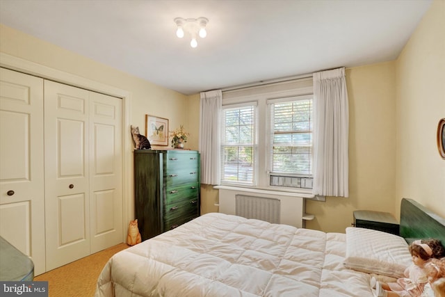 827 Pennsylvania Ave, York, PA 17404 - carpeted bedroom with a closet