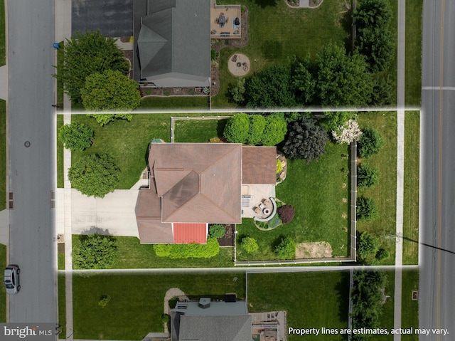 6133 Jennifer Ln, Spring Grove, PA 17362 - aerial view of property's location with property boundaries highlighted