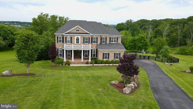 18604 Wild Raspberry Dr, Purcellville, VA 20132 - colonial inspired home with brick siding