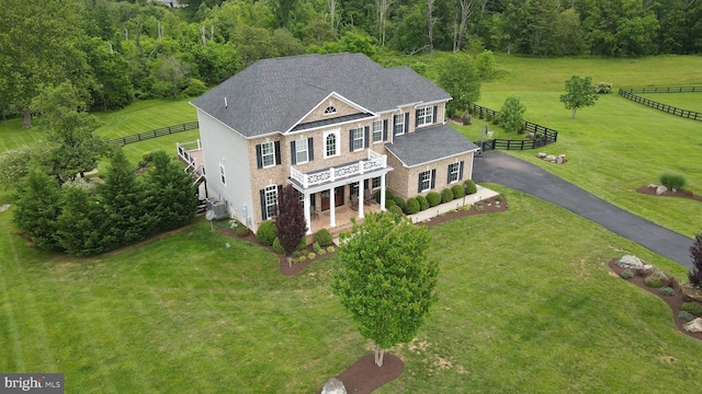 18604 Wild Raspberry Dr, Purcellville, VA 20132 - aerial view of property and surrounding area