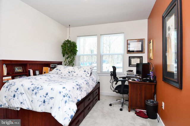 10401 Resort Rd Unit F, Ellicott City, MD 21042 - bedroom featuring light colored carpet, baseboards, and an office area