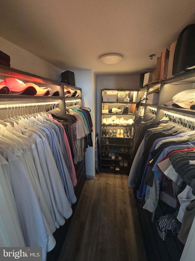 1211 S Eads St Unit 1701, Arlington, VA 22202 - walk in closet with wood finished floors