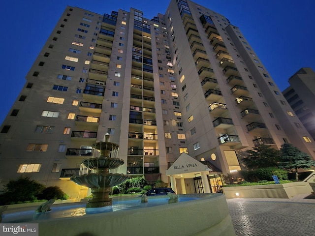 1211 S Eads St Unit 1701, Arlington, VA 22202 - property at night with a view of apartment building / complex