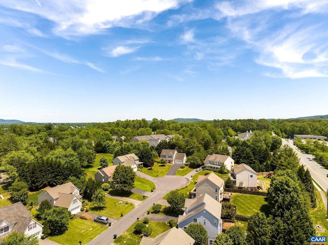 5301 Little Fox Ln, Charlottesville, VA 22903 - aerial view of residential area featuring a heavily wooded area