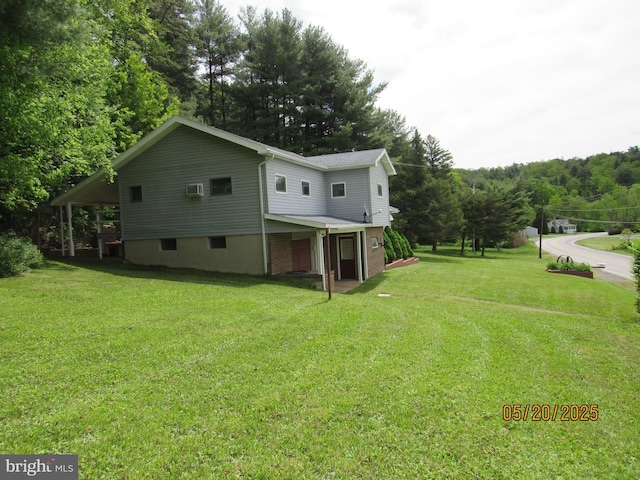 410 Pine Glen Rd, Moshannon, PA 16859 - view of home's exterior with a yard